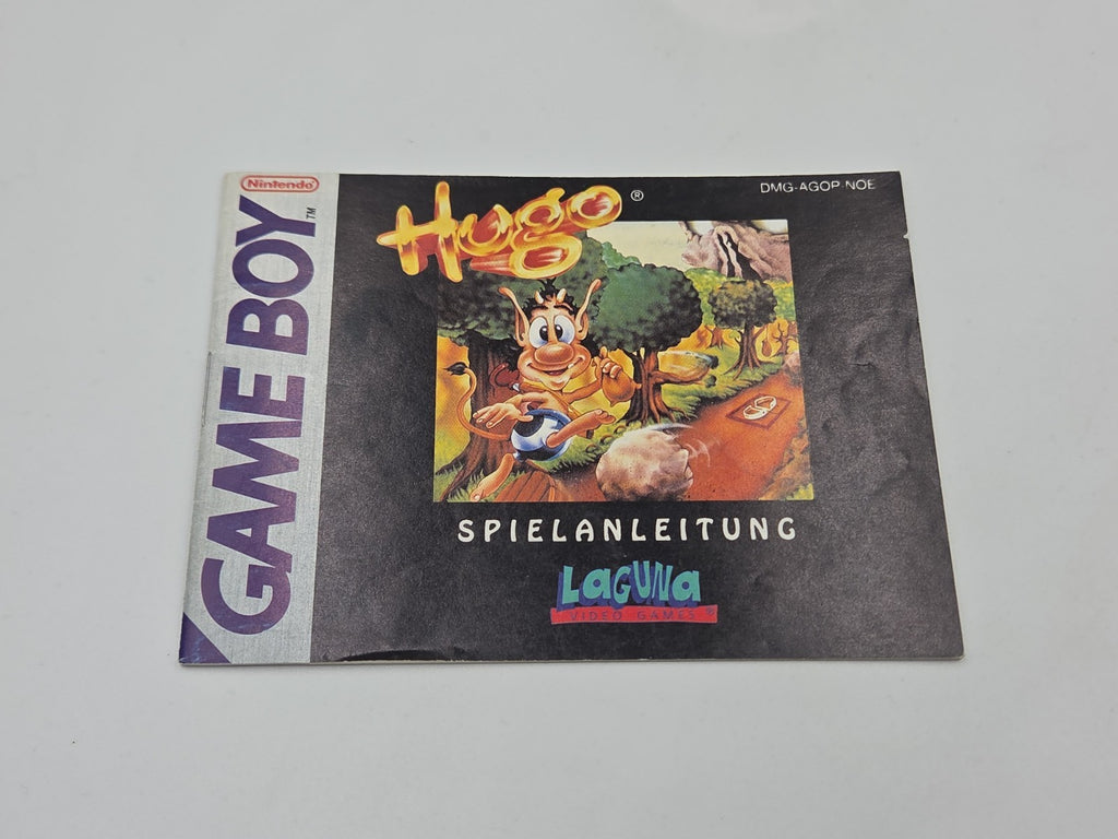 Nintendo Game Boy Classic Spiel Hugo mit OVP und Anleitung NOE
