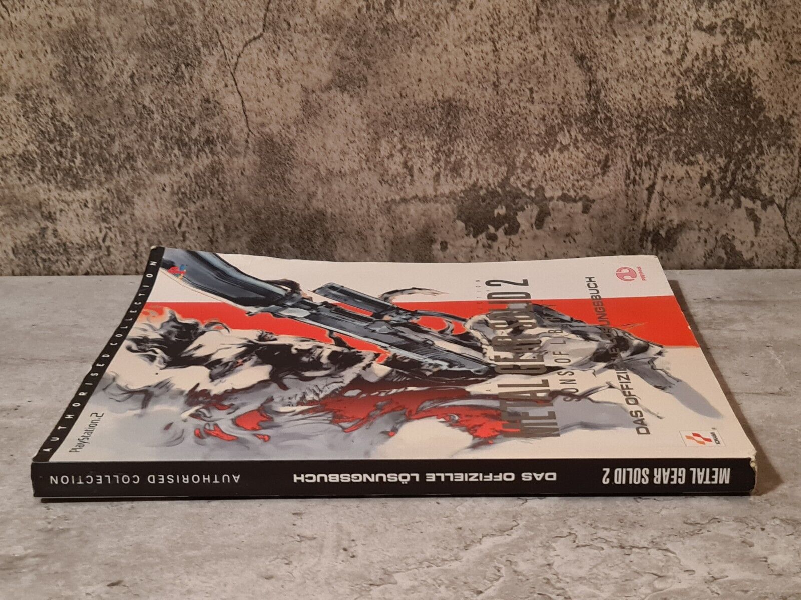 Metal Gear Solid 2 Sons of Liberty Das Offizielle Lösungsbuch Deutsch - T-Retro-Games 