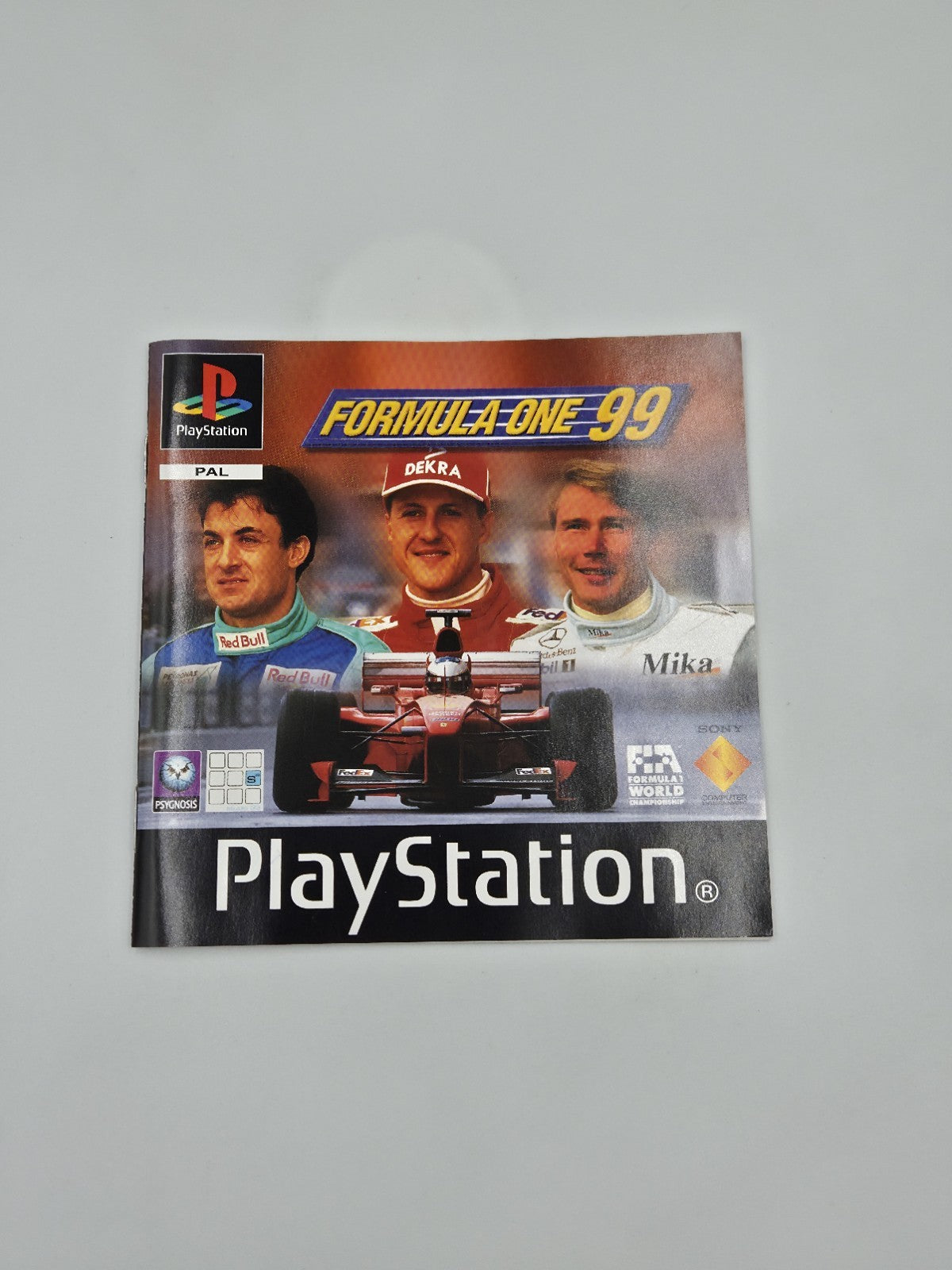 PS1 Playstation 1 Spiel Formel Eins 99 mit OVP und Anleitung + Demo Deutsch