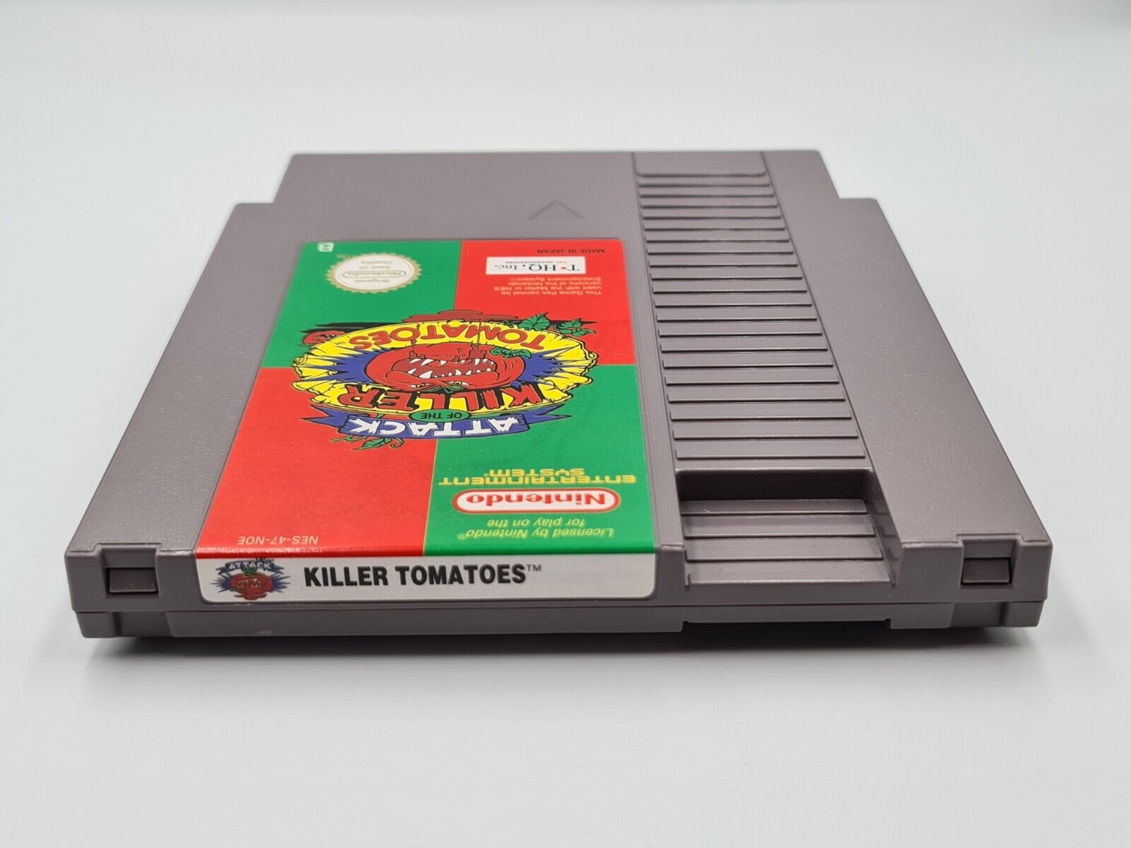 Nintendo NES Attack of The Killer Tomatoes mit OVP und Anleitung NOE - T-Retro-Games 