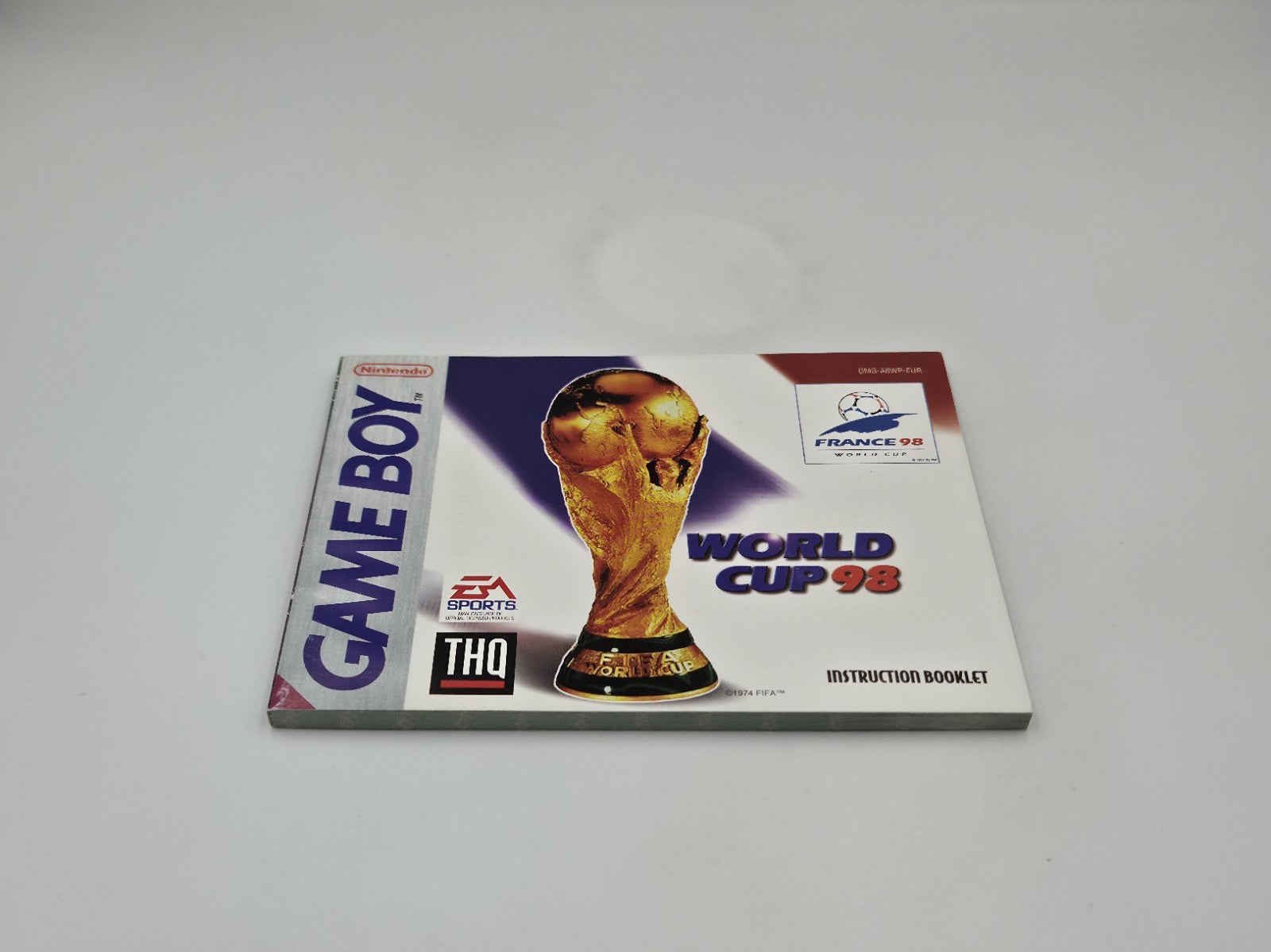 Nintendo Game Boy Classic Spiel World Cup 98 mit OVP und Anleitung EUR
