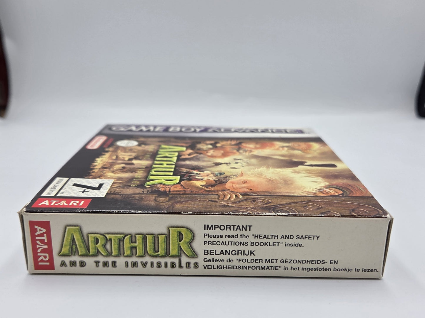 Nintendo Game Boy Advance Arthur and the Invisibles mit OVP und Anleitung EUR