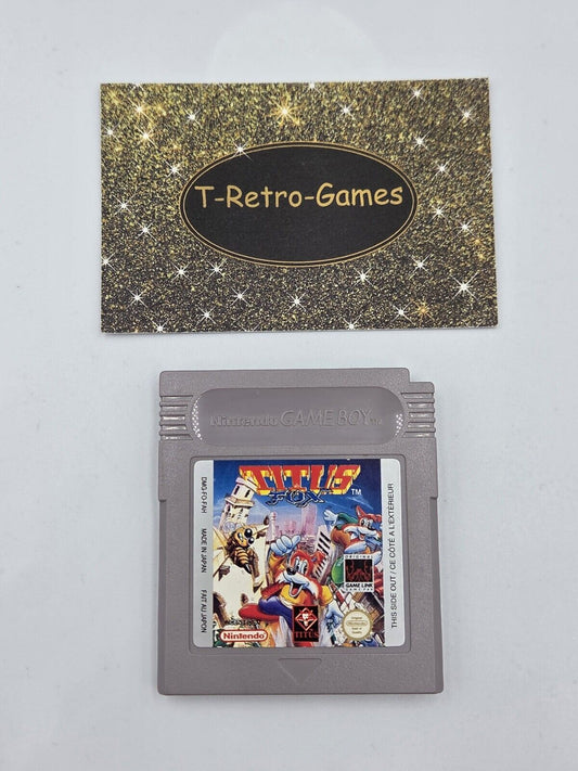 Nintendo Game Boy Classic Spiel Titus Fox Modul FAH - T-Retro-Games 