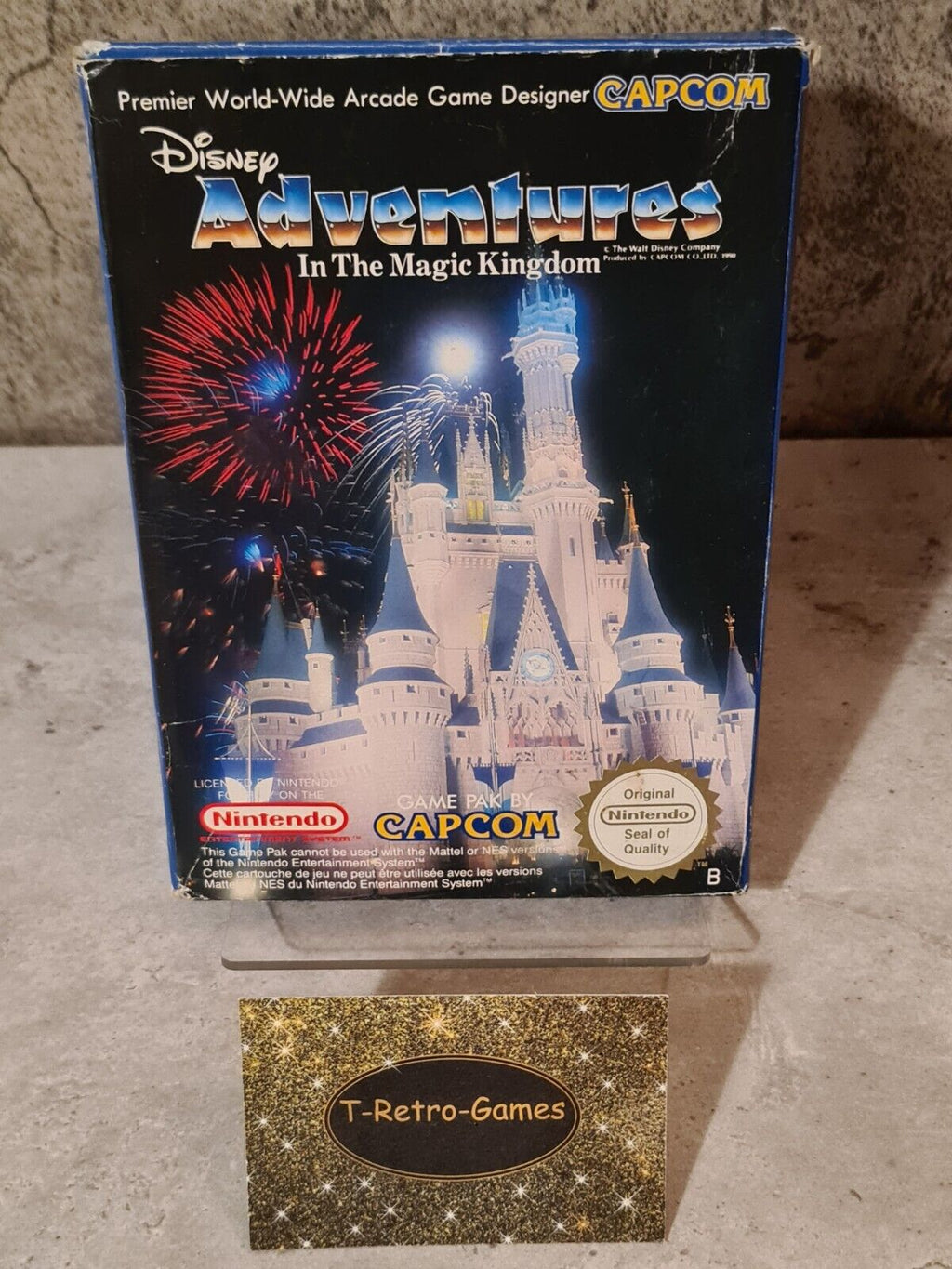Nintendo NES Disney Adventures In The Magic Kingdom mit OVP und Anleitung FRA - T-Retro-Games 