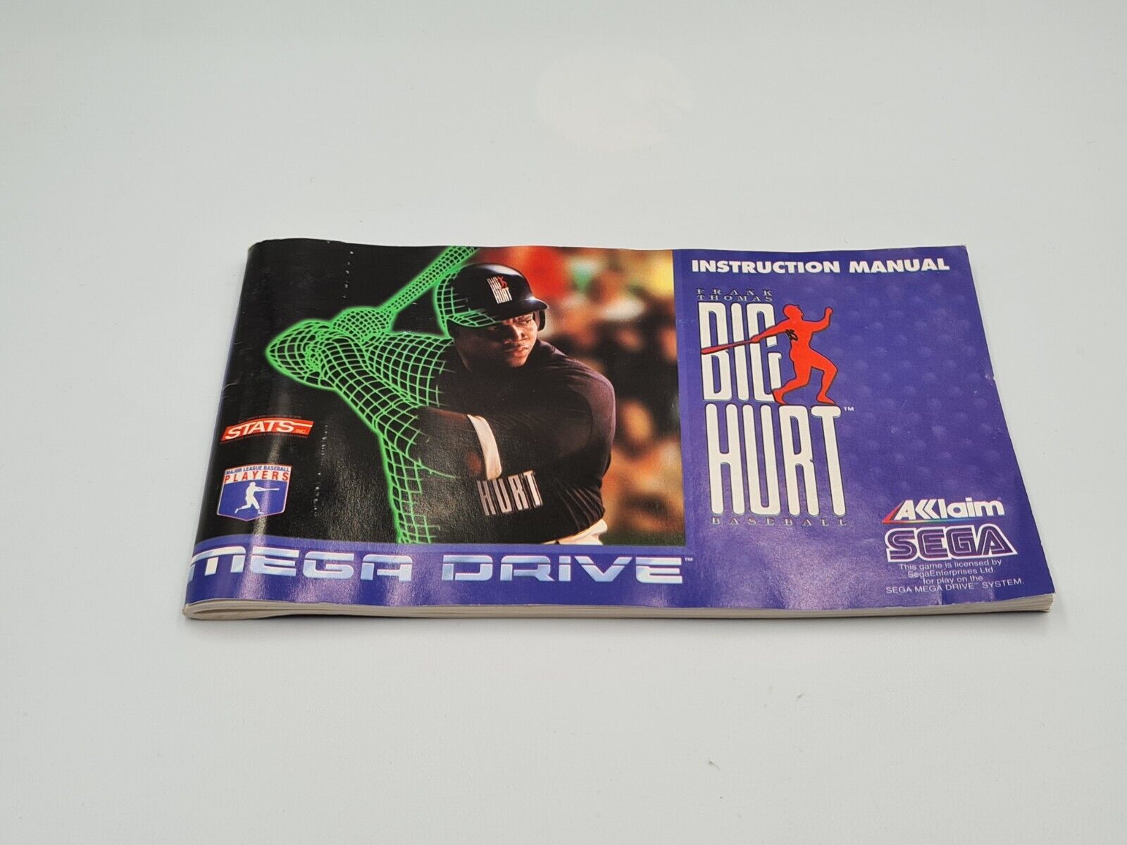 Sega Mega Drive Frank Thomas Big Hurt Baseball + OVP + Anleitung Multi Language - T-Retro-Games 