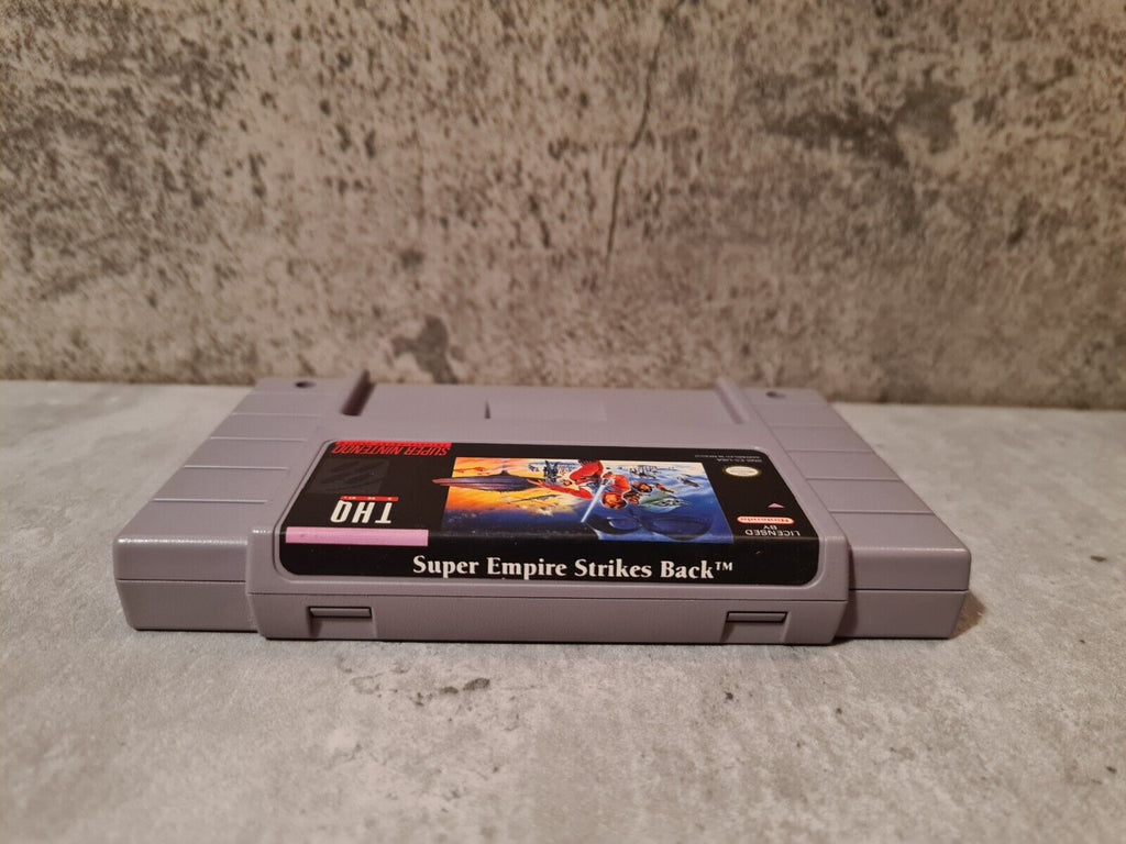 SNES Super Star Wars The Empire Strikes Back mit OVP und Anleitung NTSC USA - T-Retro-Games 
