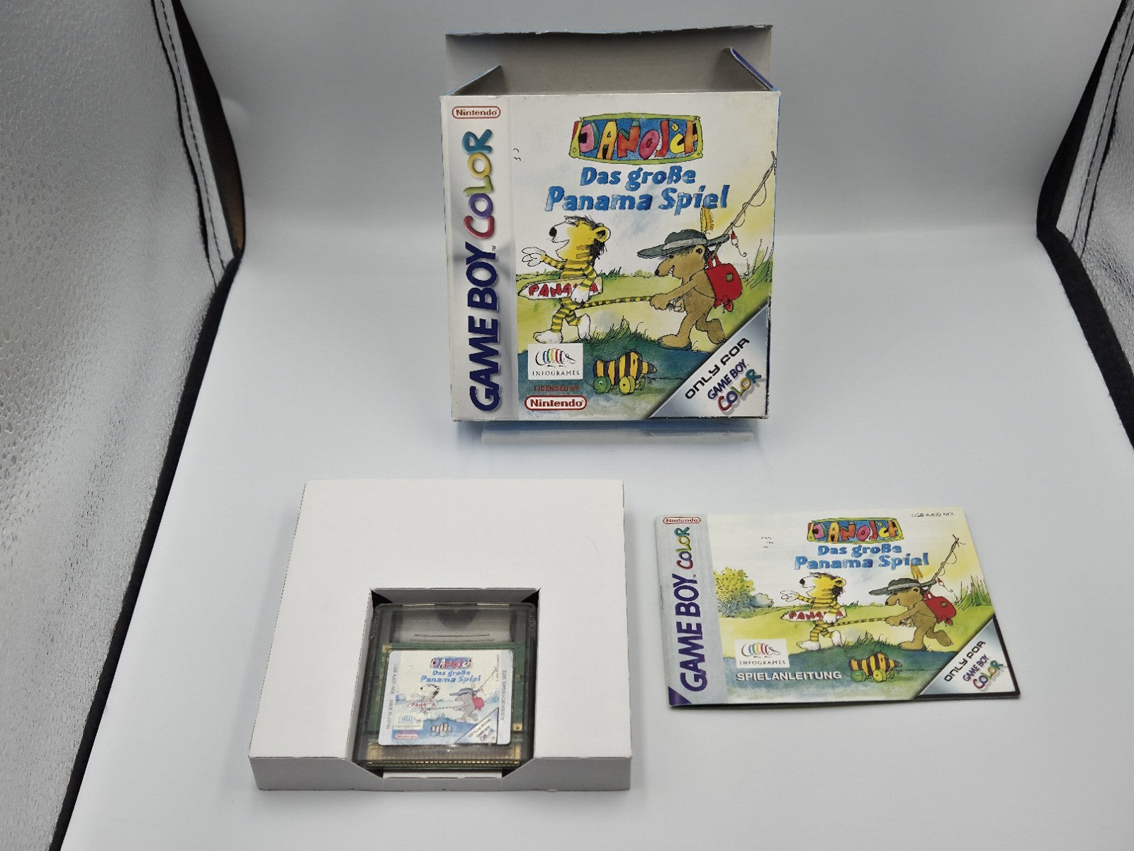Nintendo Game Boy Color Janosch Das große Panama Spiel mit OVP und Anleitung NOE