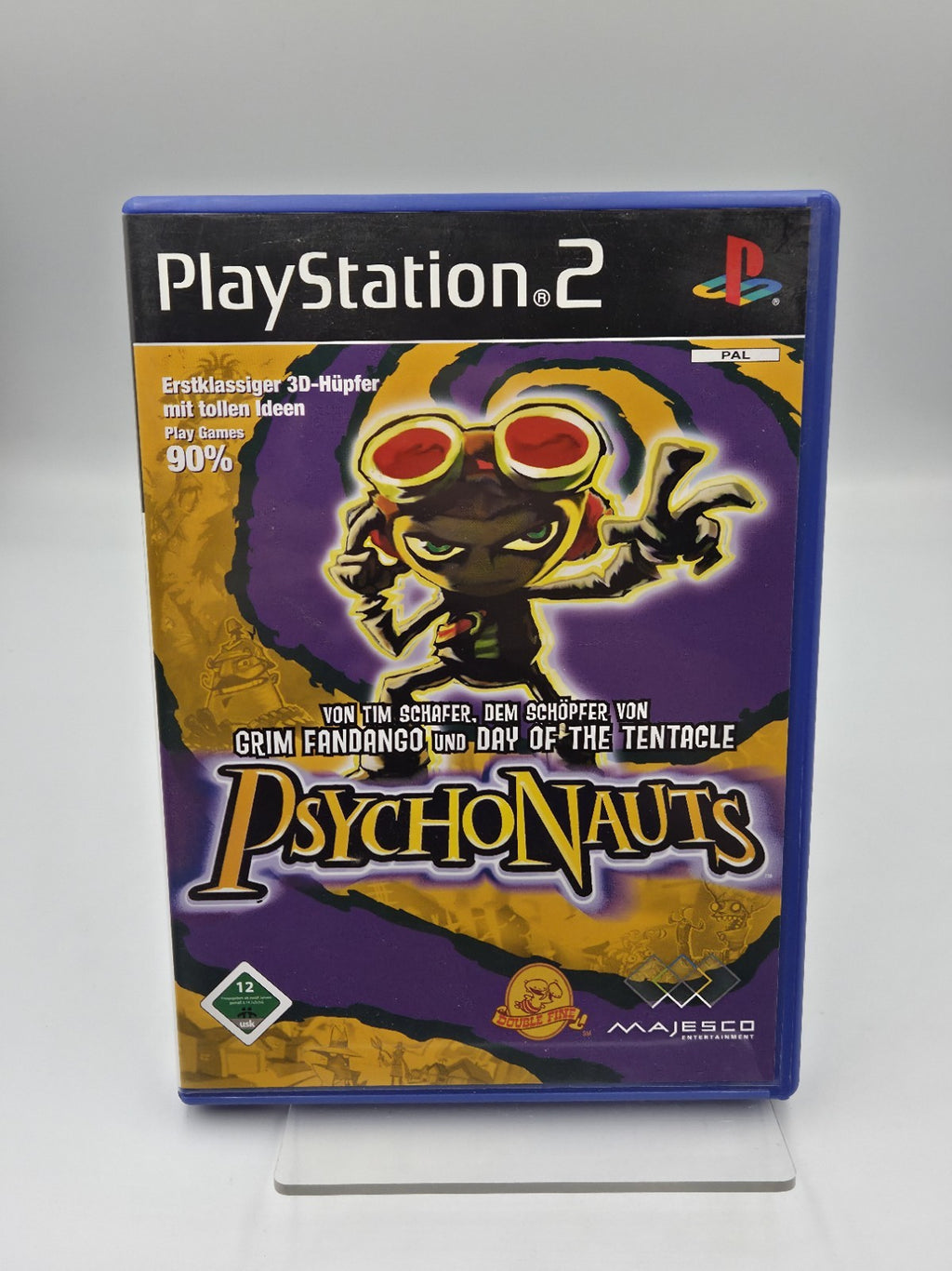 PS2 Playstation 2 Spiel PsychoNauts mit OVP und Anleitung Deutsch