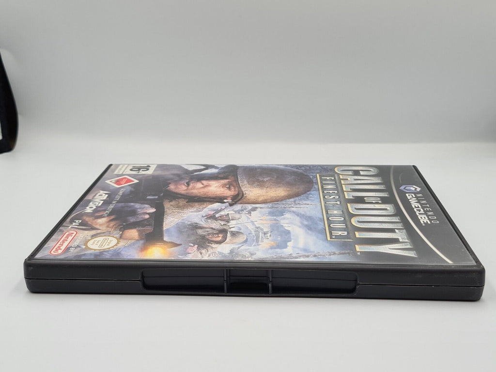 Nintendo GameCube Call of Duty Finest Hour mit OVP und Anleitung NOE - T-Retro-Games 