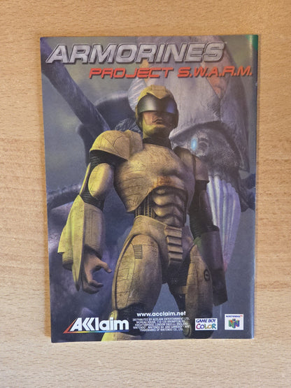 N64 Nintendo 64 Shadow Man Spielanleitung Instruction Booklet UKV