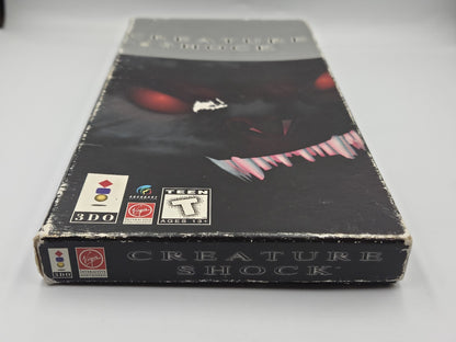 3DO Spiel Creature Shock mit OVP 2 Discs Long Box USA