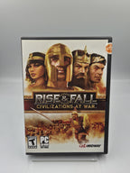 PC-CD Rom Spiel Rise & Fall Civilizations at War Pappschuber USA 4 Discs