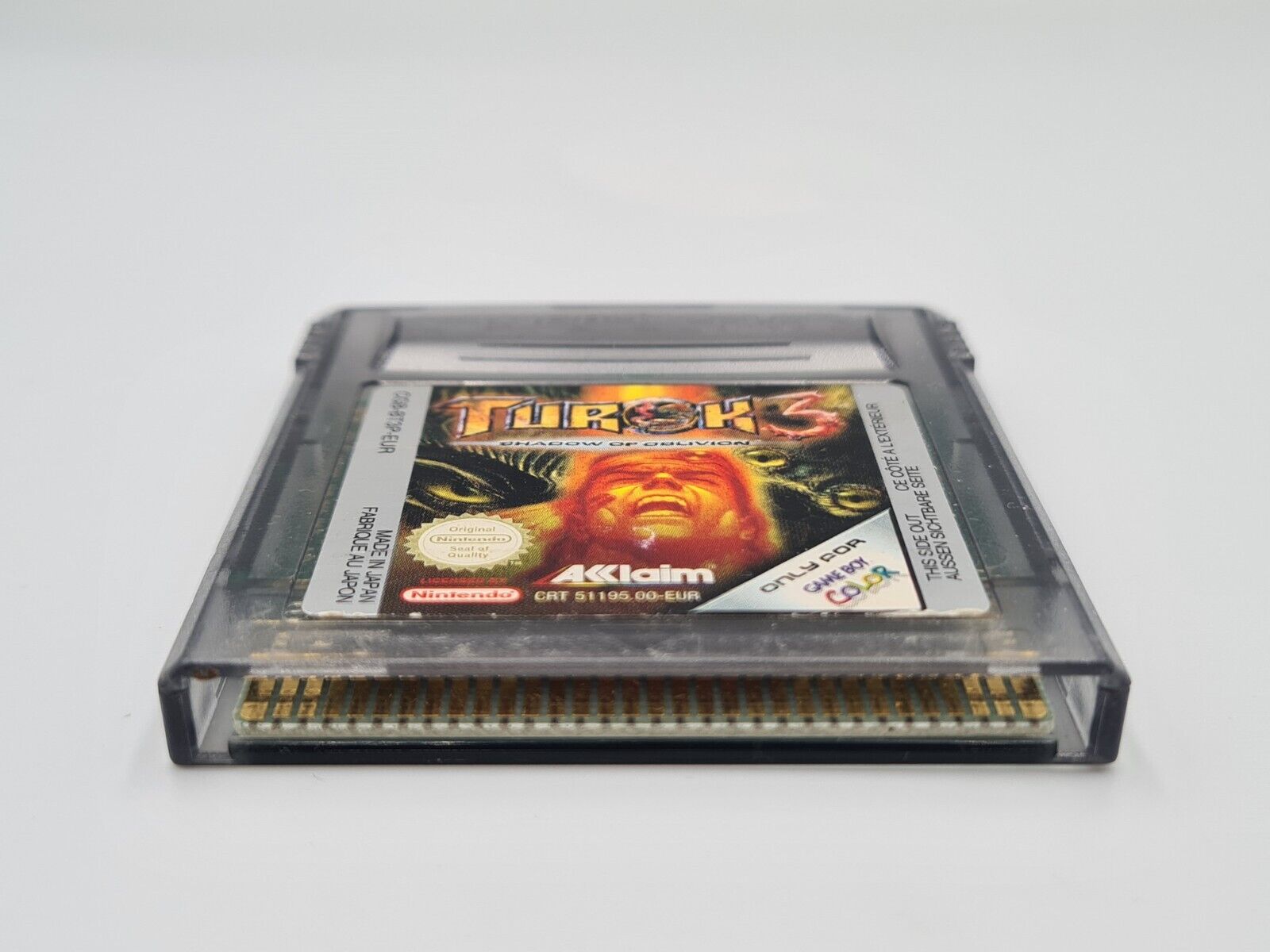 Nintendo Game Boy Color Turok 3 Shadow of Oblivion EUR Modul - T-Retro-Games 