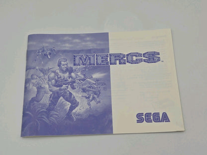 Sega Master System Mercs mit OVP und Anleitung Multi Language 
