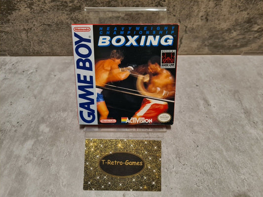 Nintendo Gameboy Heavyweight Championship Boxing mit OVP und Anleitung USA - T-Retro-Games 