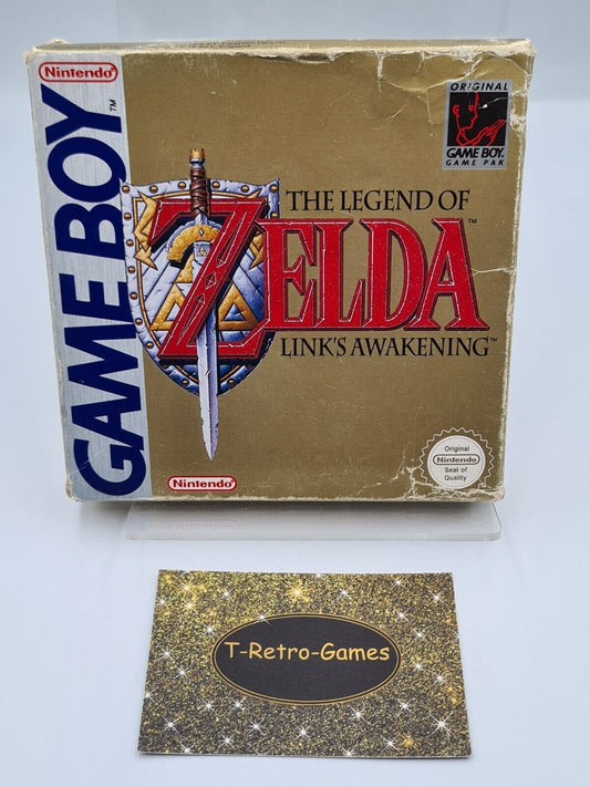 Nintendo Game Boy The Legend of Zelda Link's Awakening mit OVP und Anleitung UKV - T-Retro-Games 
