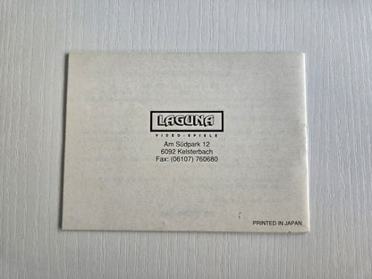 Nintendo Game Boy Classic Castelian Spielanleitung Instruction Booklet NOE