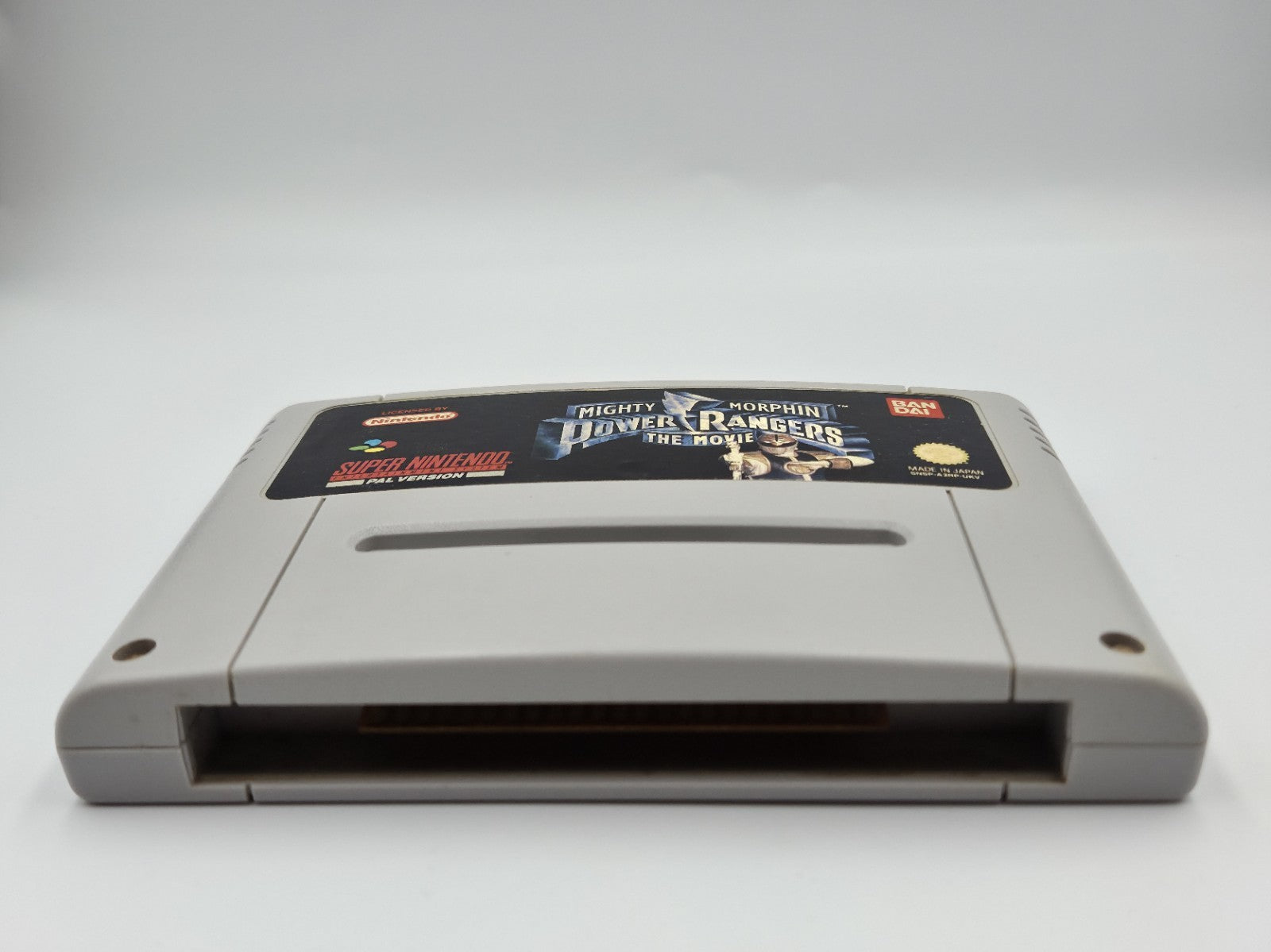 SNES Super Nintendo Mighty Morphin Power Rangers The Movie Modul UKV