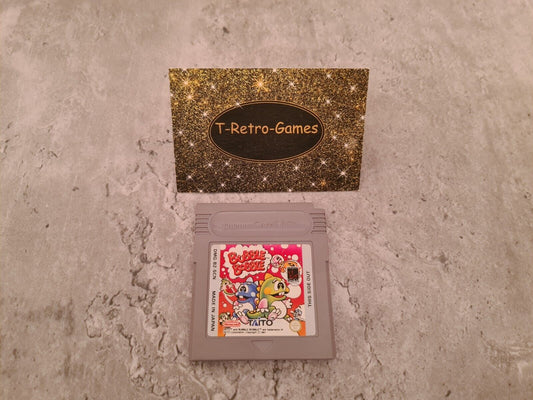 Nintendo Gameboy Classic Spiel Bubble Bobble Modul SCN - T-Retro-Games 
