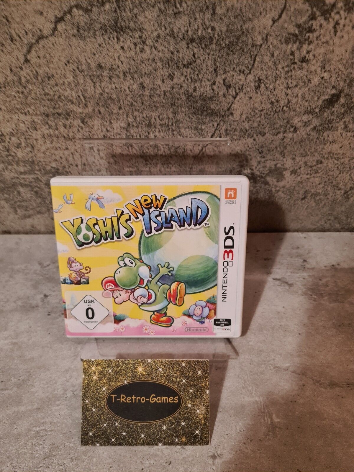 Nintendo 3DS Yoshi's New Island mit OVP GER - T-Retro-Games 