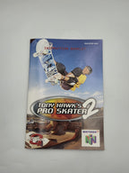N64 Nintendo 64 Tony Hawk's Pro Skater 2 mit OVP und Anleitung AUS