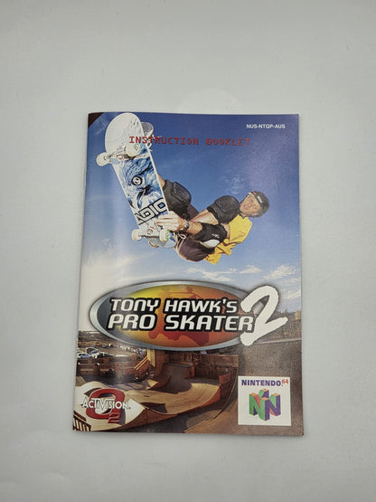 N64 Nintendo 64 Tony Hawk's Pro Skater 2 mit OVP und Anleitung AUS