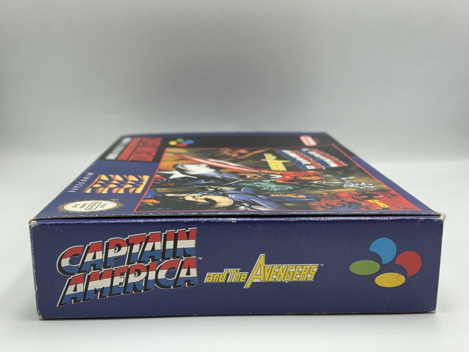 SNES Super Nintendo Captain America and The Avengers mit OVP und Anleitung EUR