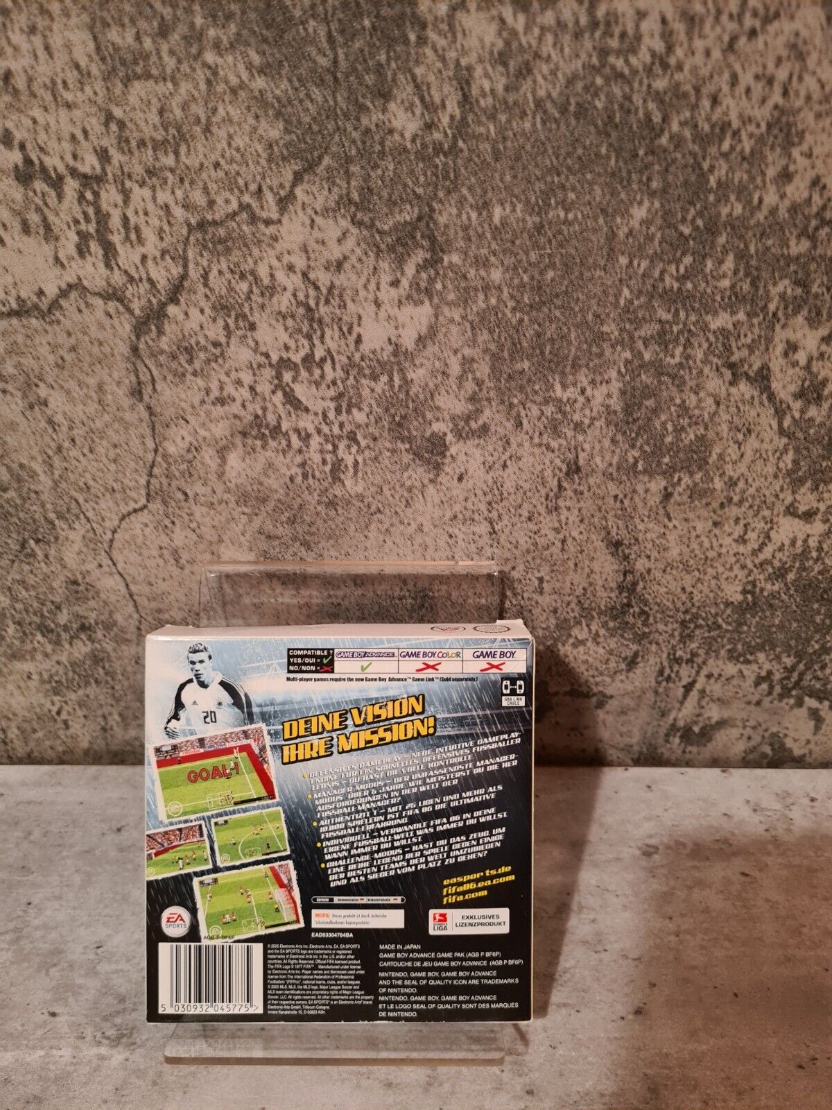 Nintendo Gameboy Advance Fifa 06 mit OVP und Anleitung NOE - T-Retro-Games 
