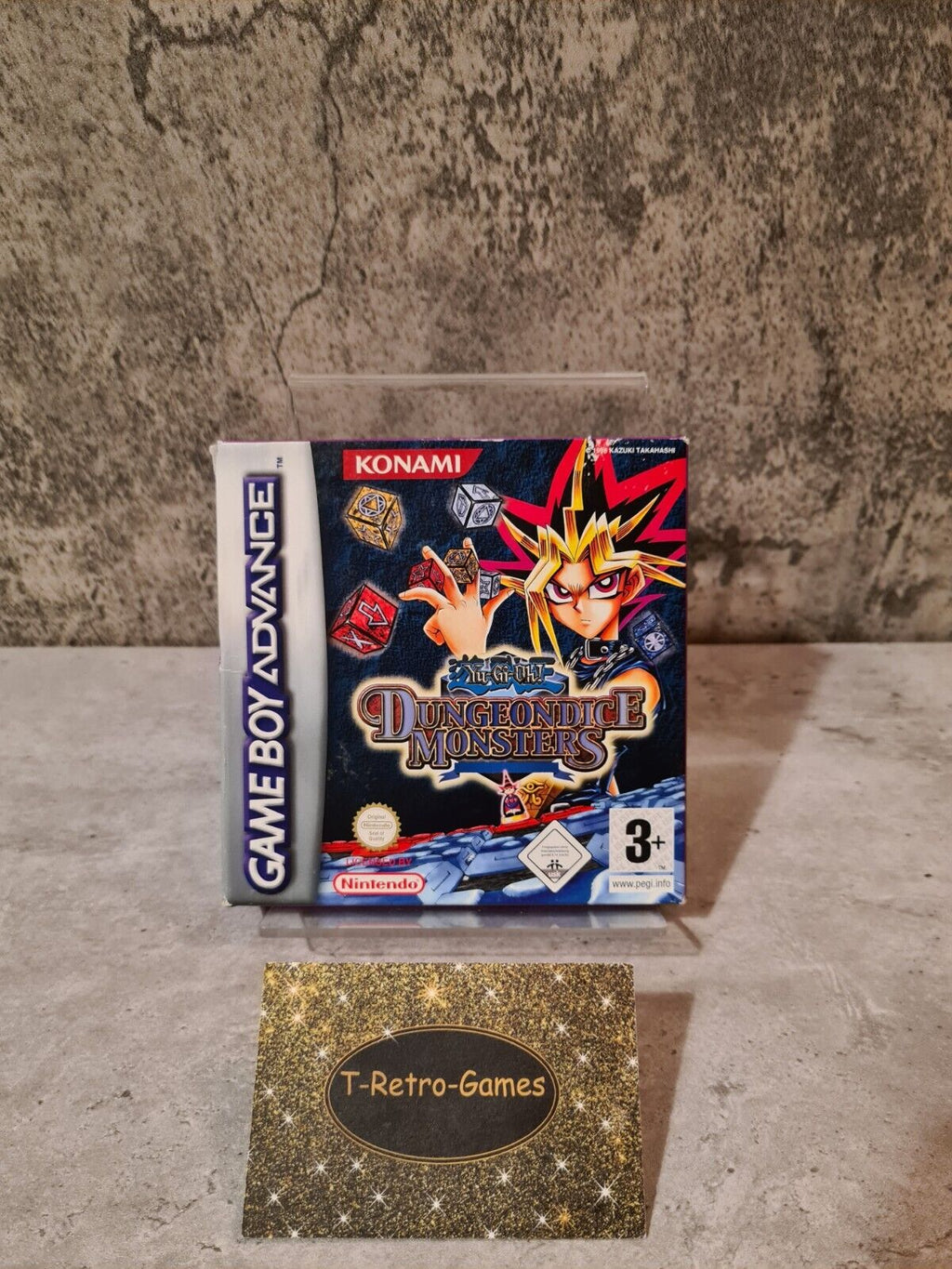 Gameboy Advance Yu-Gi-Oh Dungeon Dice Monsters mit OVP und Anleitung EUR - T-Retro-Games 