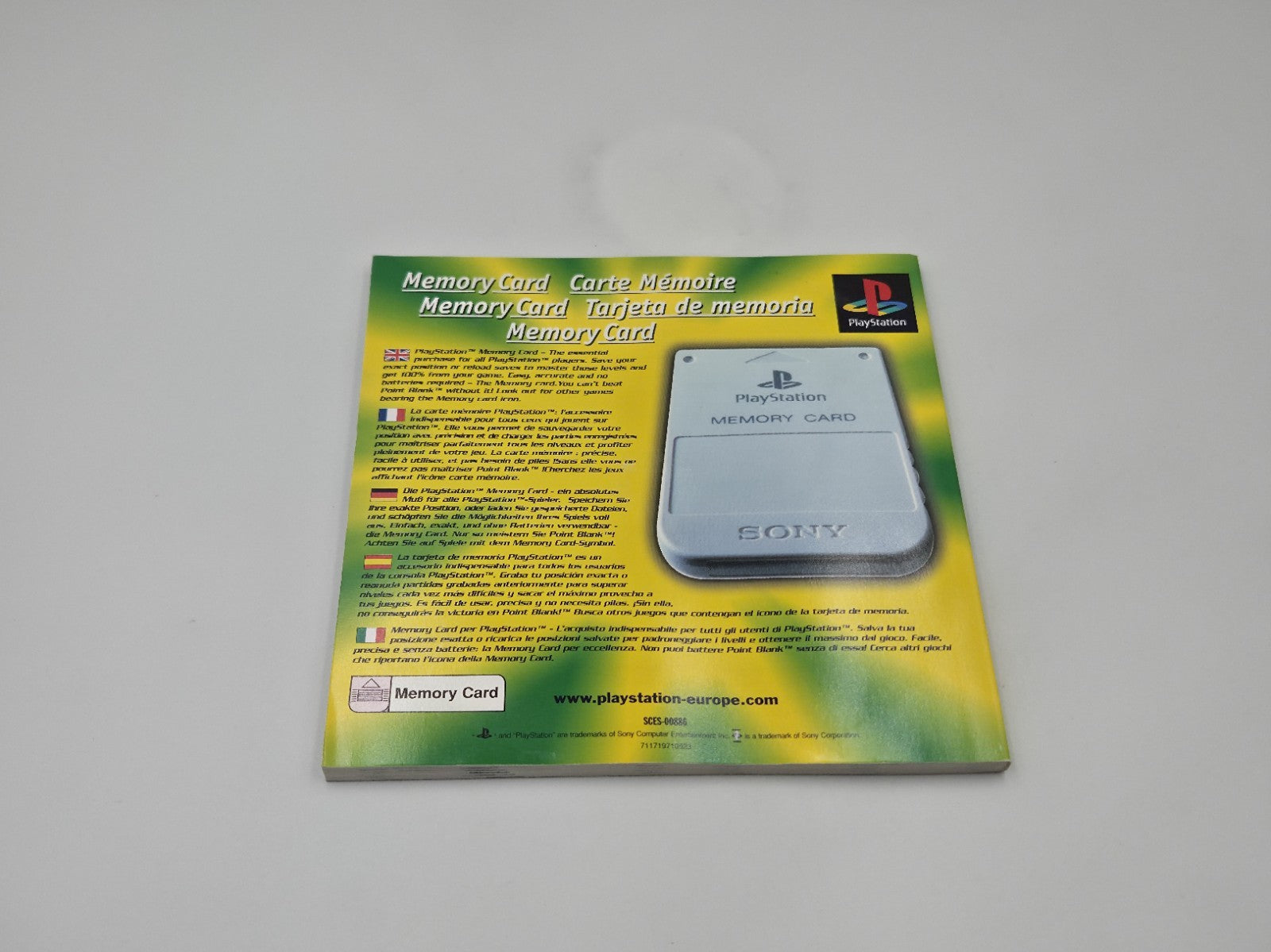 PS1 Playstation 1 Spiel Point Blank mit OVP und Anleitung Multilingual