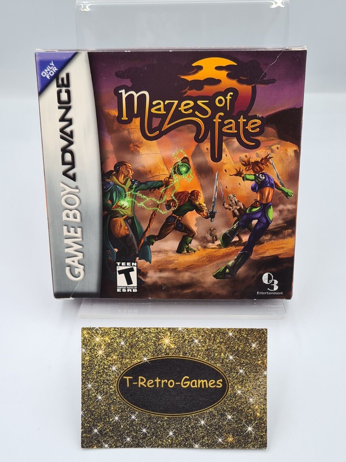 Nintendo Game Boy Advance Mazes of Fate mit OVP und Anleitung USA - T-Retro-Games 