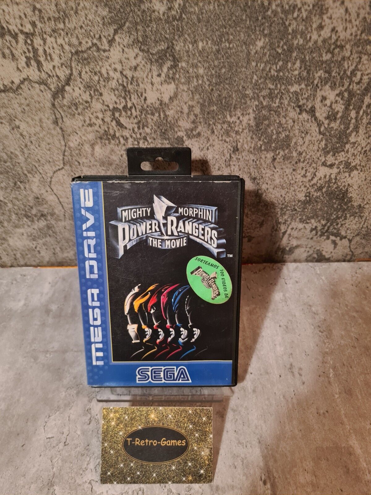 Sega Mega Drive Mighty Morphin Power Rangers The Movie mit OVP und Anleitung - T-Retro-Games 