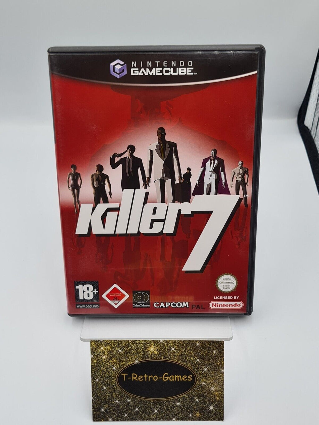 Nintendo GameCube Killer 7 mit OVP und Anleitung EUR 2 Discs - T-Retro-Games 