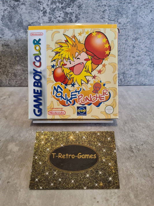 Nintendo Game Boy Color Monkey Puncher mit OVP und Anleitung EUR - T-Retro-Games 
