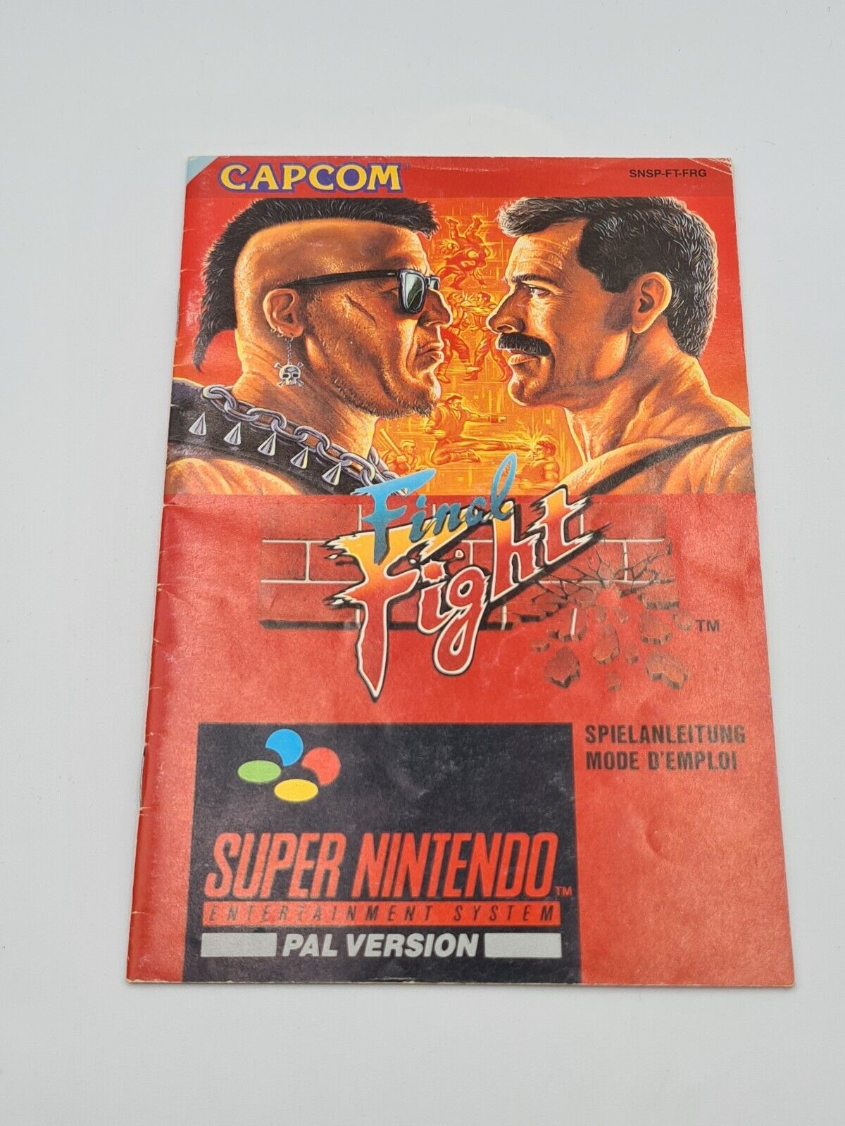 SNES Super Nintendo Final Fight mit OVP und Anleitung FRG - T-Retro-Games 