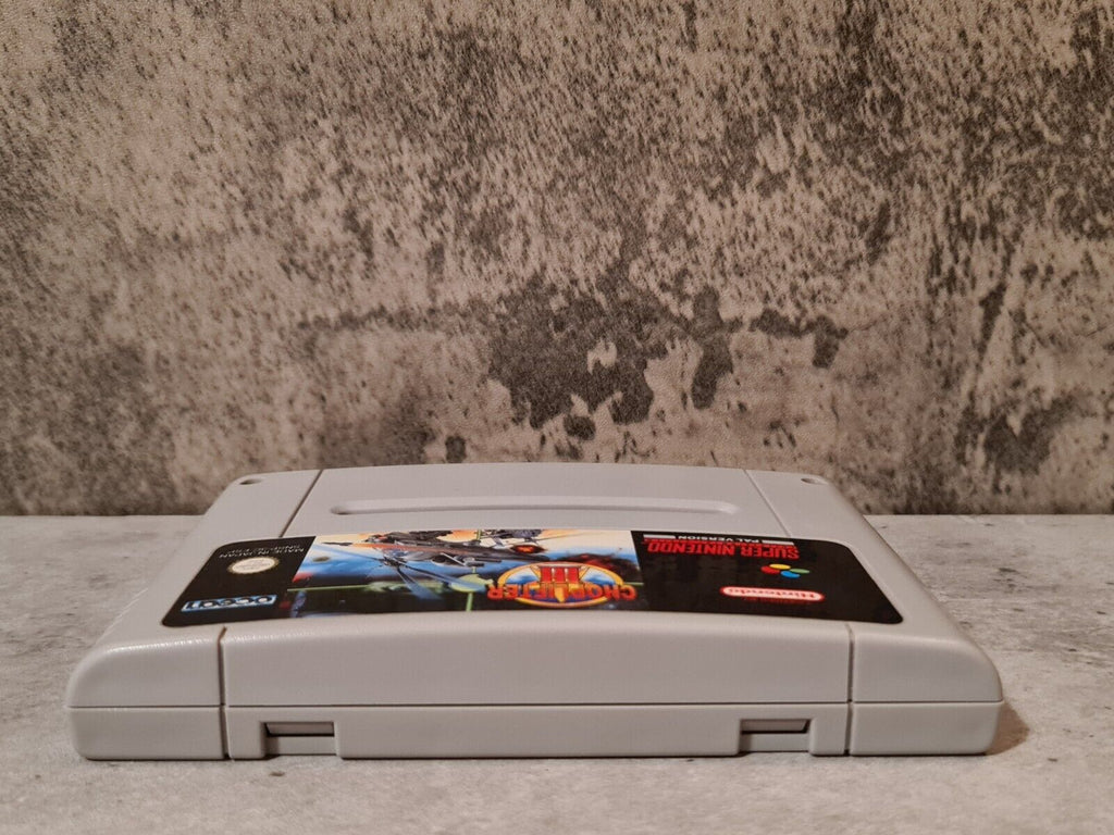 SNES Super Nintendo Choplifter III Modul ESP - T-Retro-Games 