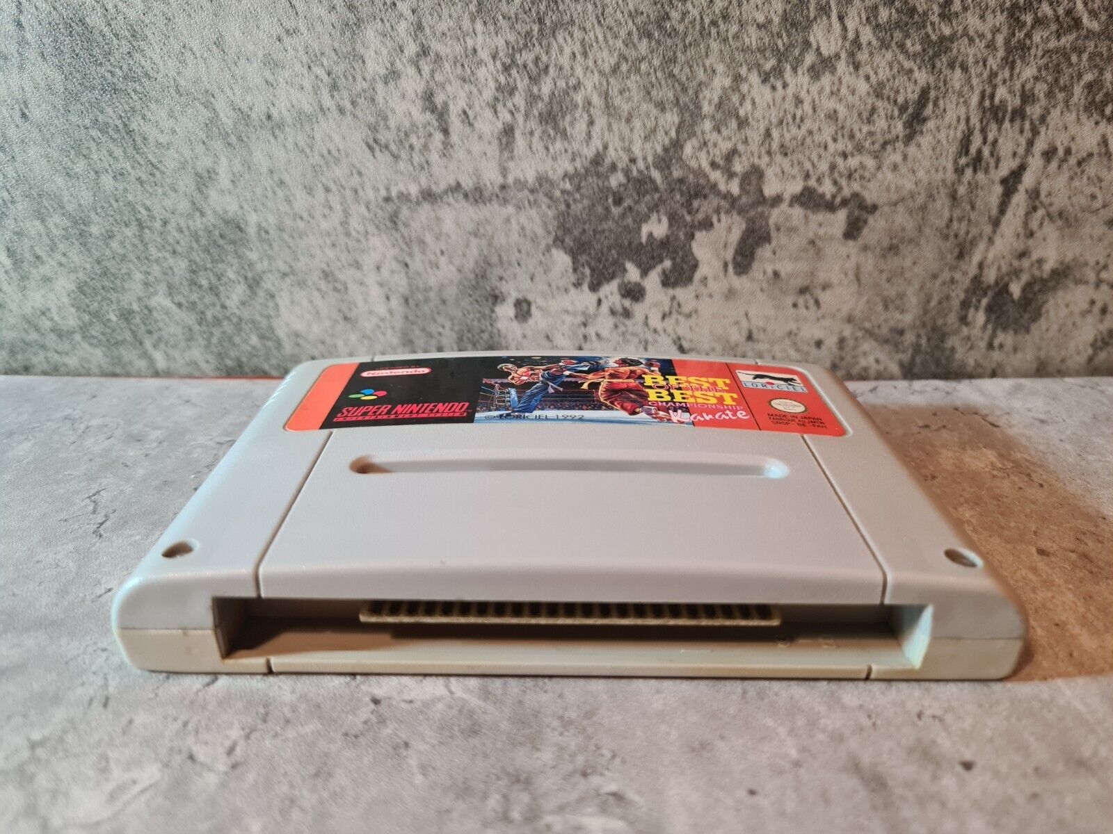 SNES Super Nintendo Best of The Best Championship Karate FAH Modul - T-Retro-Games 