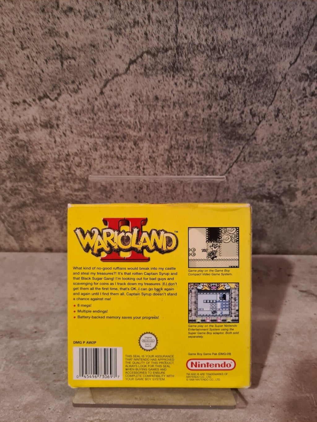 Game Boy Classic Wario Land II mit OVP und Anleitung SCN - T-Retro-Games 