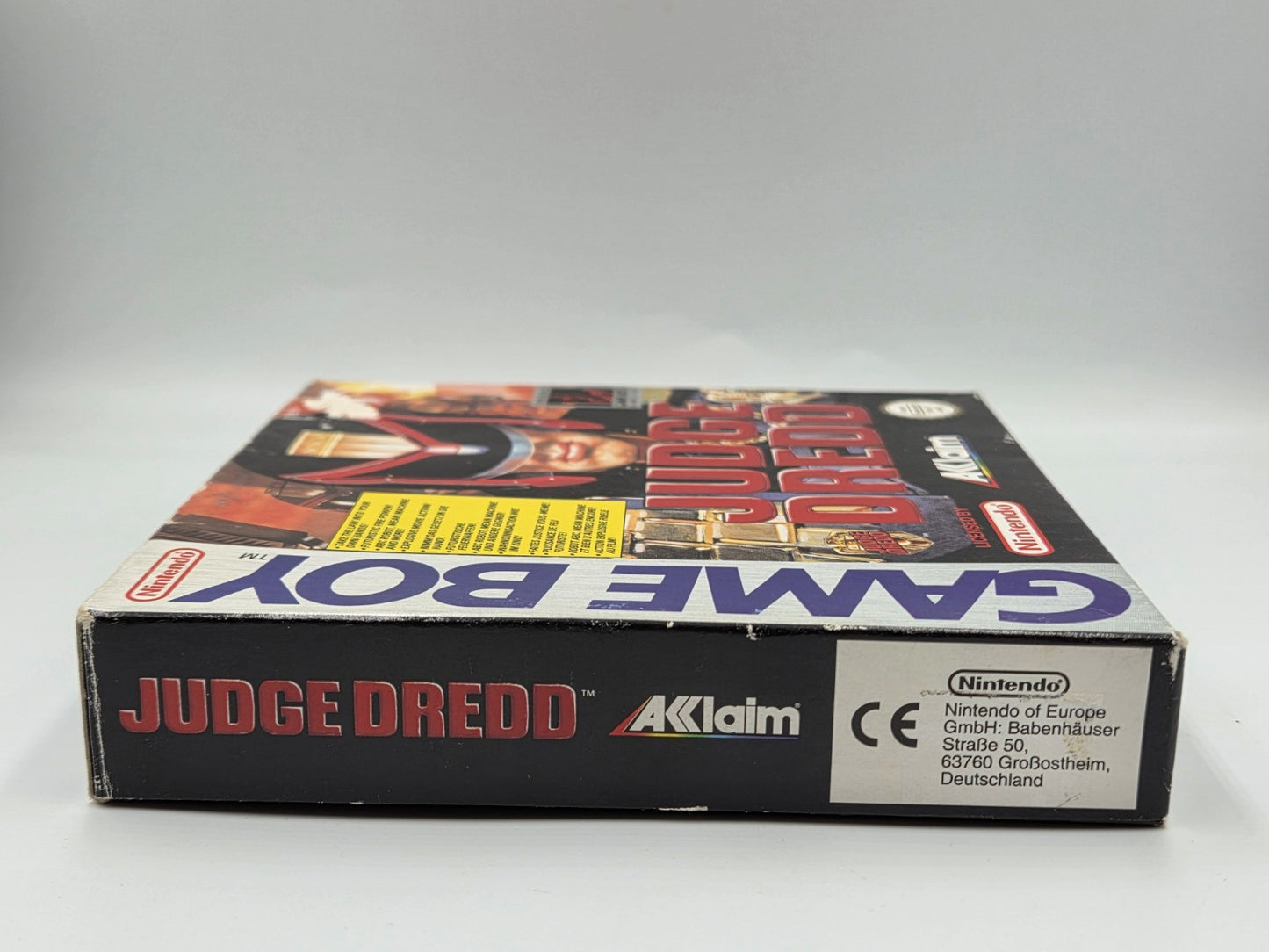 Nintendo Game Boy Classic Spiel Judge Dredd mit OVP und Anleitung EUR