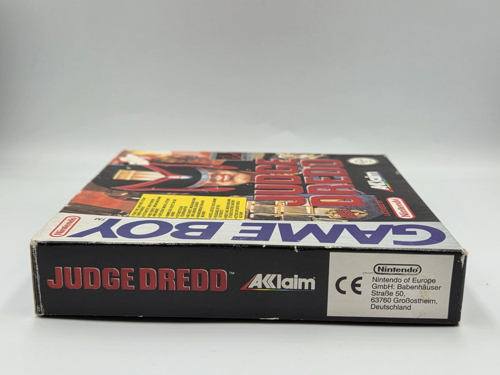 Nintendo Game Boy Classic Spiel Judge Dredd mit OVP und Anleitung EUR
