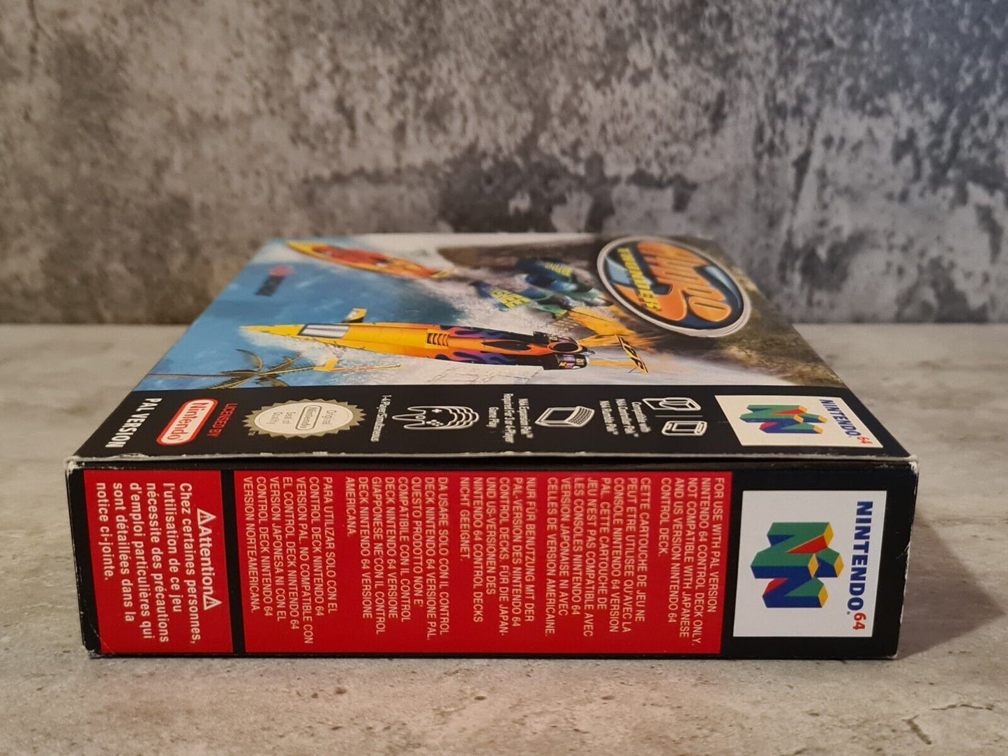 N64 Nintendo 64 Hydro Thunder mit OVP und Anleitung EUR - T-Retro-Games 