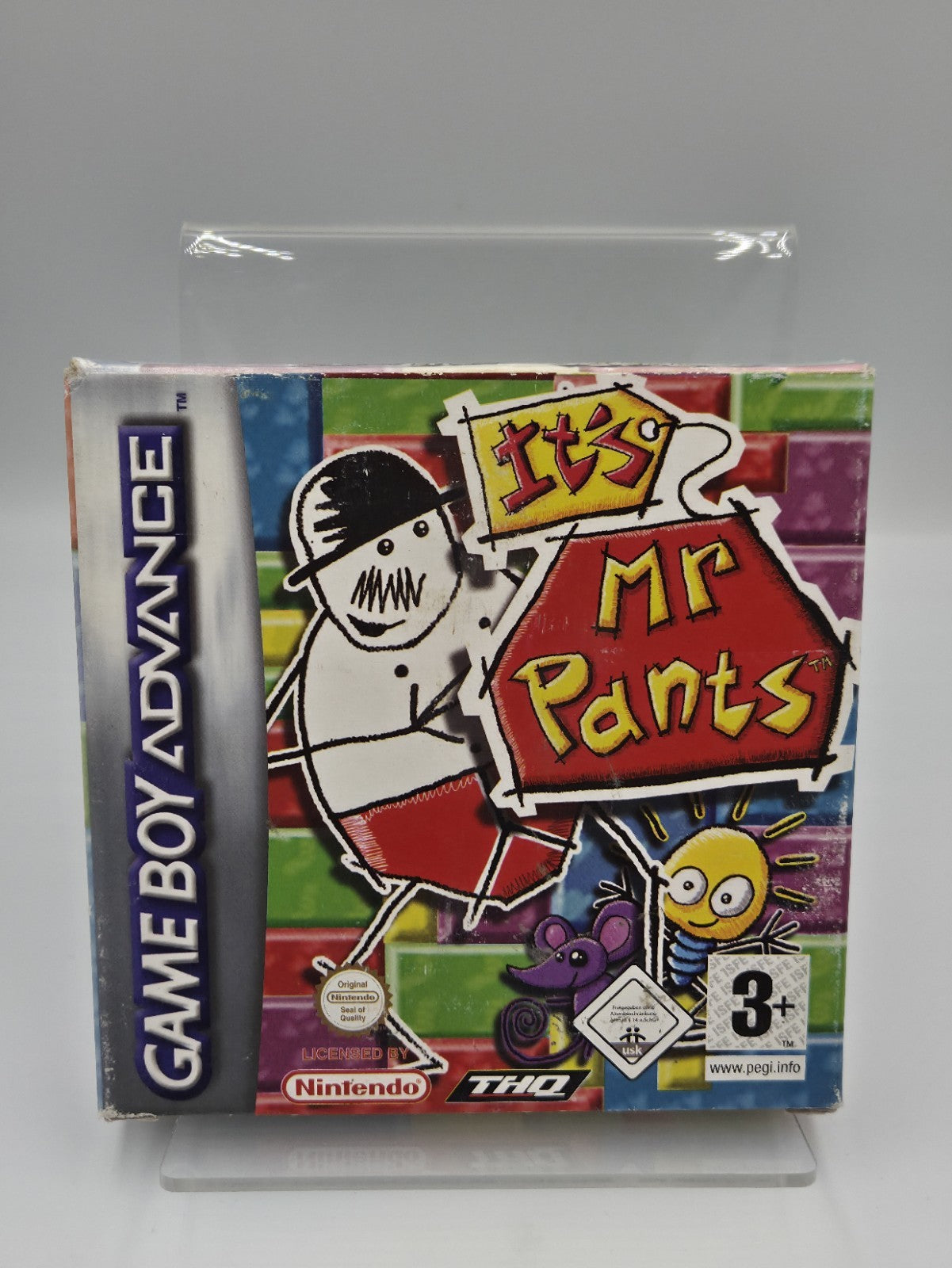 Nintendo Game Boy Advance It's Mr Pants mit OVP und Anleitung NOE