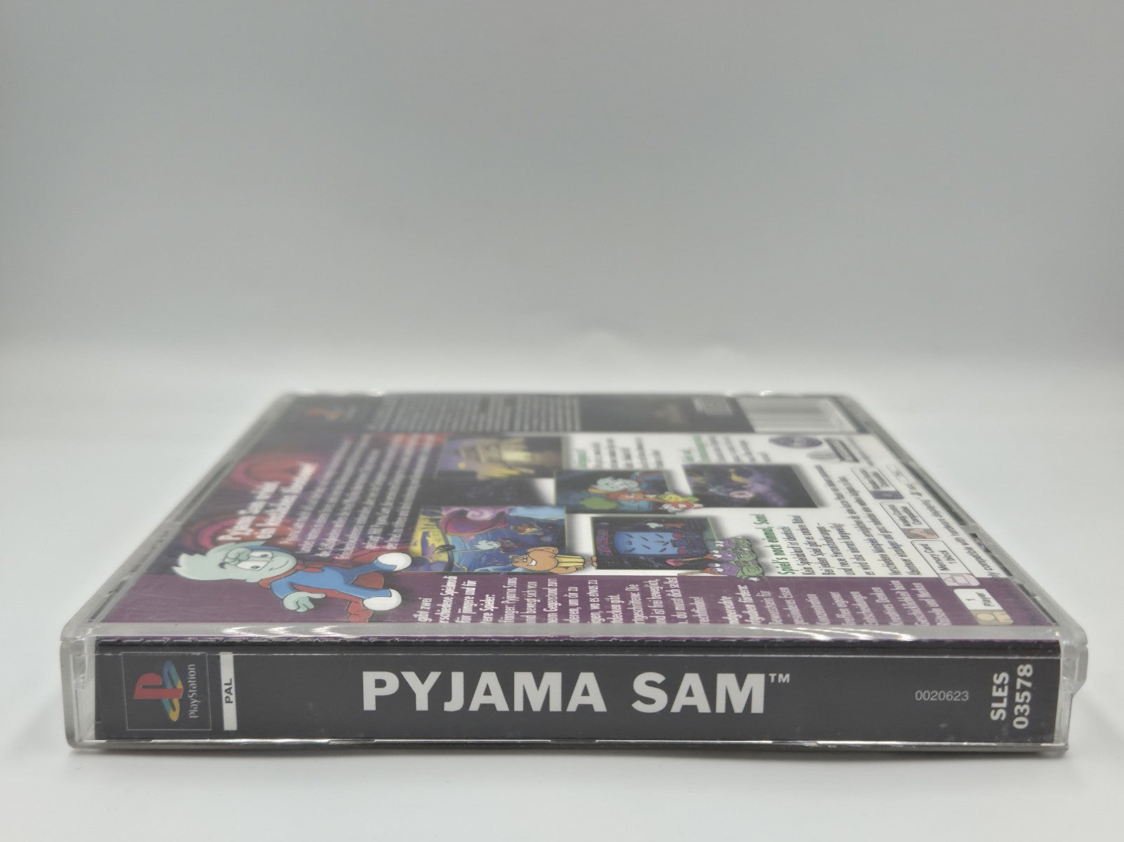 PS1 Playstation 1 Spiel Pyjama Sam mit OVP und Anleitung Deutsch