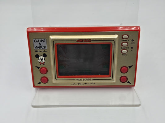 Nintendo Game & Watch Mickey Mouse Konsole Console 1981 Wide Screen