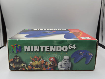 N64 Nintendo 64 Controller Joystick Blau Blue OVP EUR
