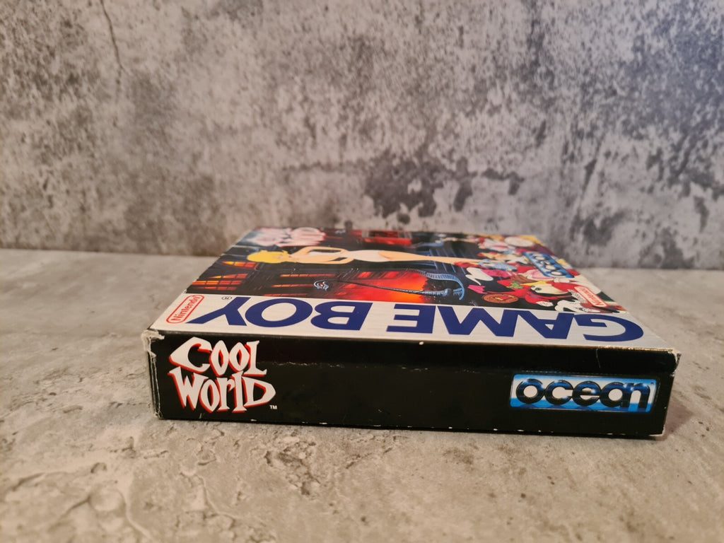 Nintendo Game Boy Classic Spiel Cool World mit OVP und Anleitung + Poster USA
