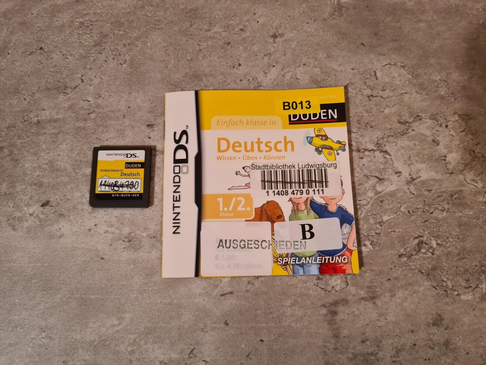 Nintendo DS Einfach Klasse in Deutsch 1 /2. Klasse + OVP und Anleitung GER - T-Retro-Games 
