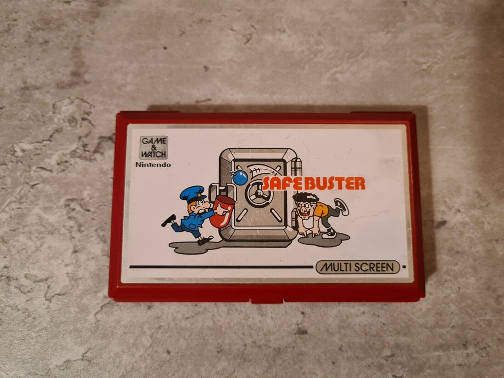 Nintendo Game & Watch Safebuster Konsole Console 1988 Multi Screen - T-Retro-Games 