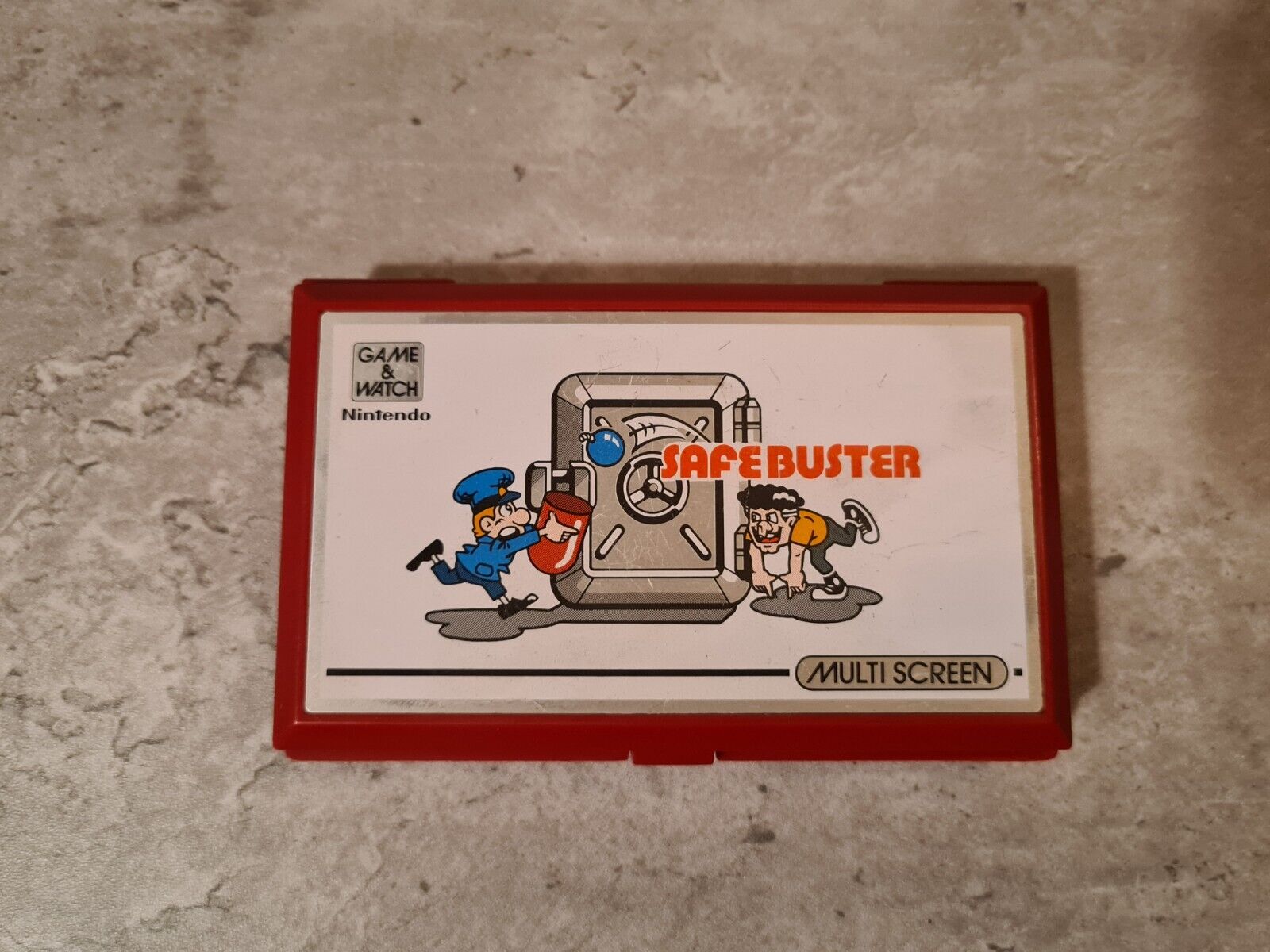 Nintendo Game & Watch Safebuster Konsole Console 1988 Multi Screen - T-Retro-Games 