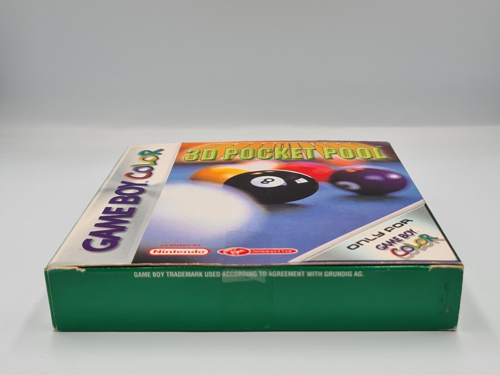 Nintendo Game Boy Color 3D Pocket Pool mit OVP und Anleitung EUR - T-Retro-Games 